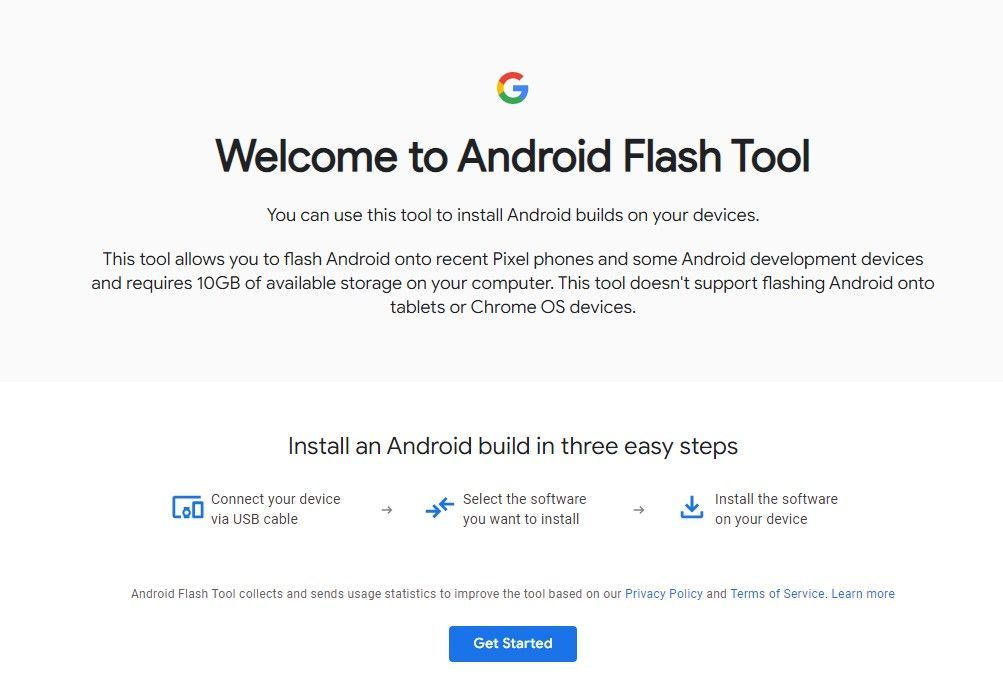 Android Flash-enhet