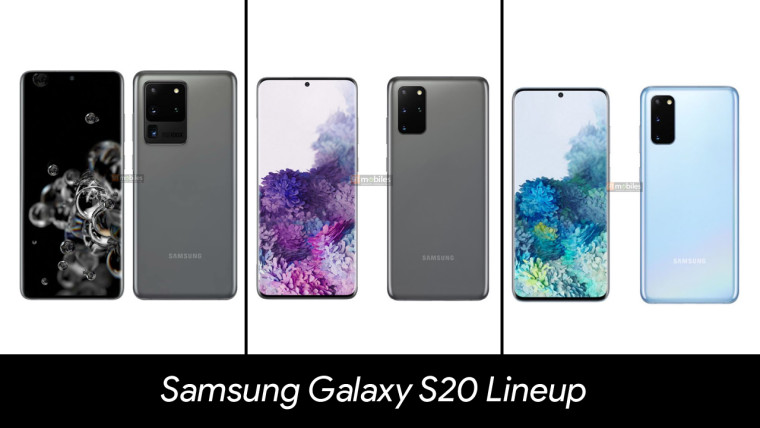 Render dan harga resmi Samsung Galaxy S20 trio bocor