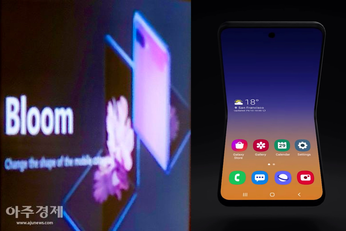Samsung Galaxy Bloom som nästa smarta telefon som kan vikas och Galaxy S20 bekräftas 