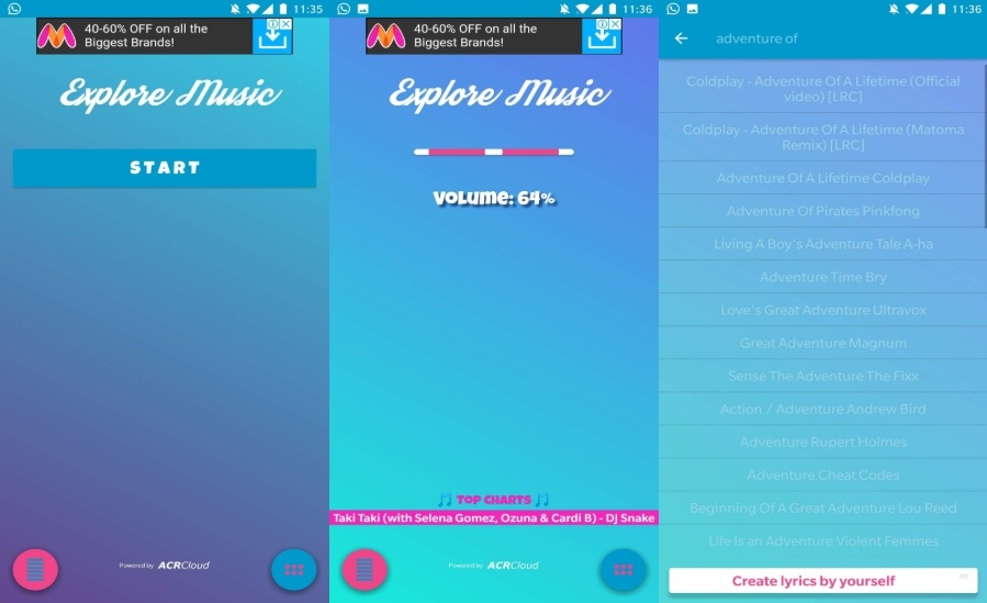 8 Bästa Song Search-applikationen för Android för att identifiera Songs by Tune |  2020 utgåva 2