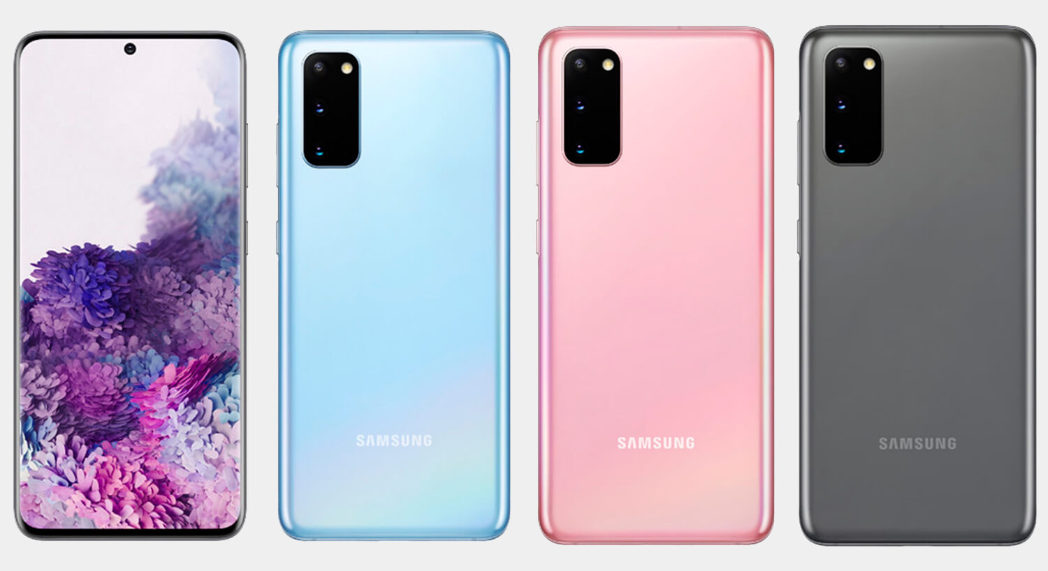 Samsung Galaxy S20 semua warna