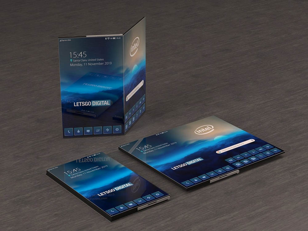 Intel mematenkan smartphone lipat ultra-tipis yang menjadi tablet 2