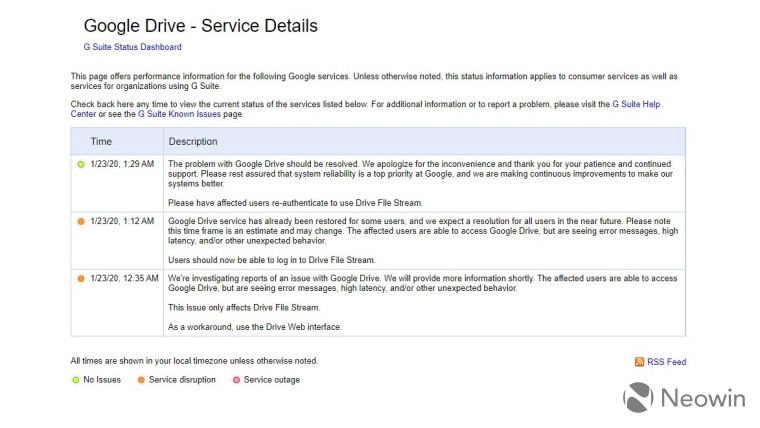 Google returnerar Drive File Stream-tjänsten för G Suite efter ett kort avbrott 2