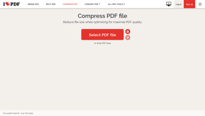 PDF-komprimering