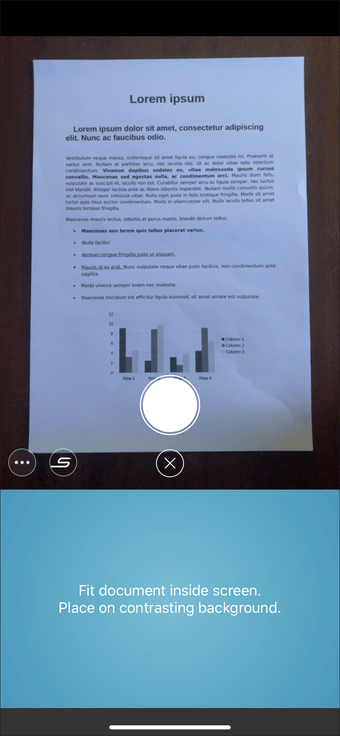 Iphone Ipad 20 Document Scan Application