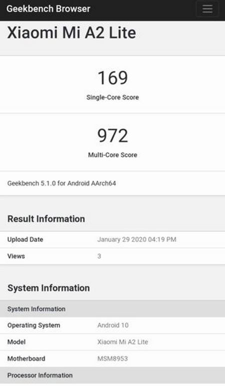 Mi A2 Lite: Lagipula smartphone dari Xiaomi ini bahkan akan menerima Android 10 2