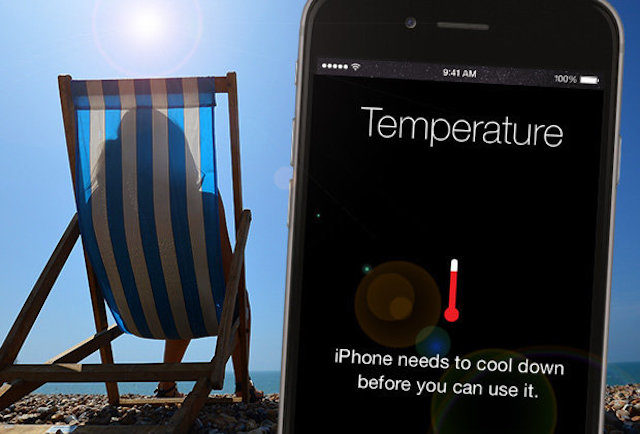 Extrem iPhone-temperatur