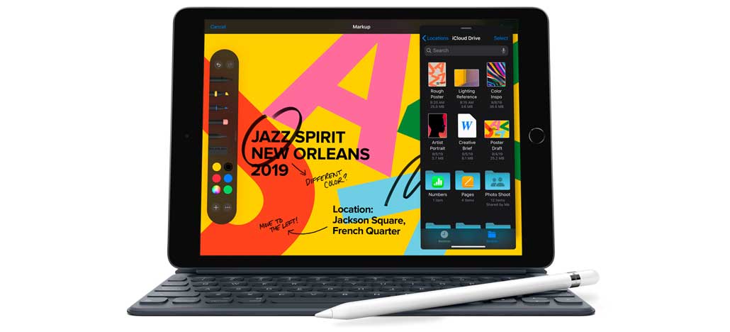 Novo iPad chega com tela de 10,2 polegadas, iPadOS e Apple Pencil por US$329