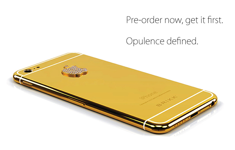 IPhone 6 dalam emas dan berlian sekarang Anda dapat memesan 3