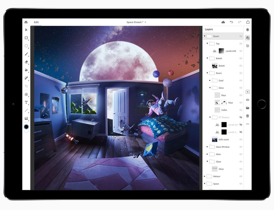 Photoshop Untuk iPad Masih Meluncurkan Pada 2019, Tapi Mungkin Memiliki Beberapa Fitur Hilang