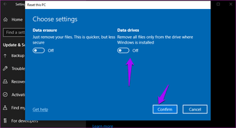 Återställa raderade administratörskonton i Windows 10 7