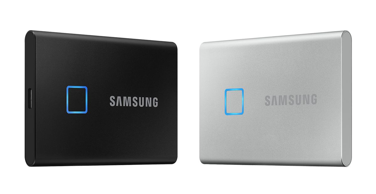 Samsung T7 Touch SSD Hadir Dengan Sensor Sidik Jari