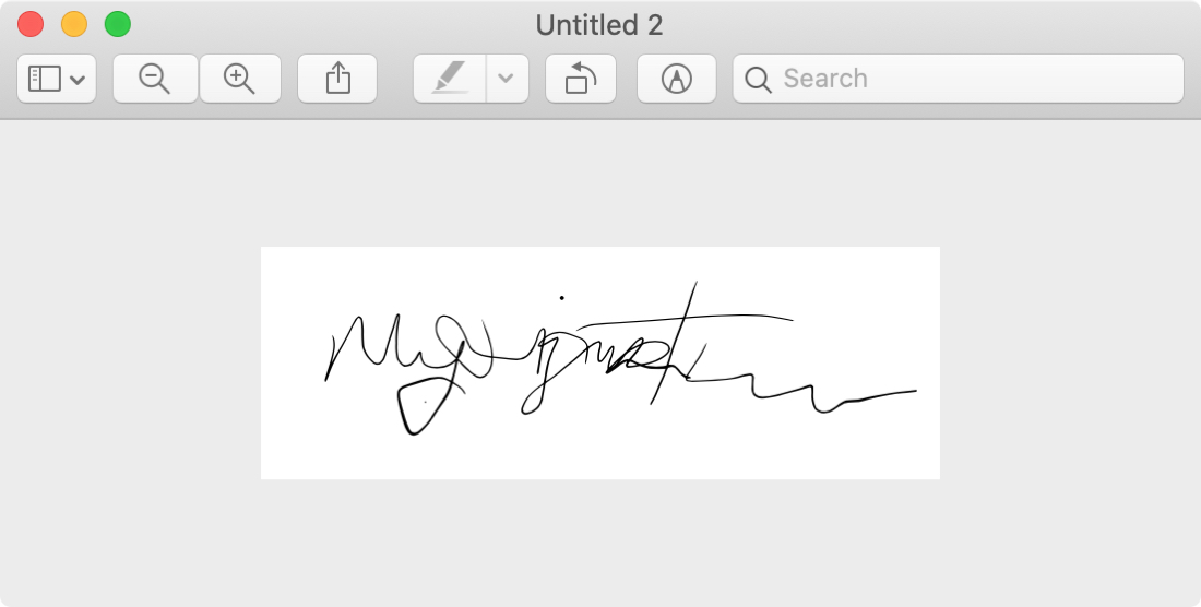 Förhandsgranska bilden av Mac Signature