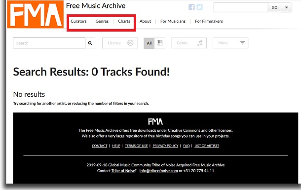 cara mengunduh musik gratis di tab arsip musik gratis