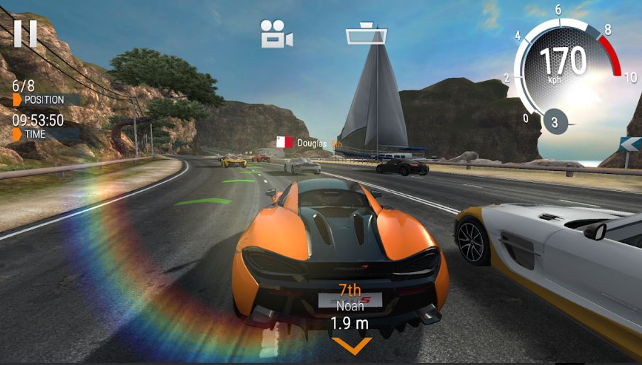 11 bästa gratis racing-spelapplikationer tillgängliga för Android-smartphones 3
