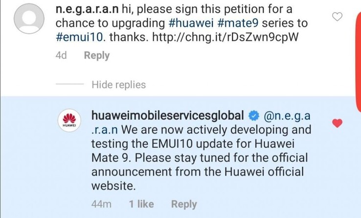 Rysare! Huawei Mate 9 kommer inte att få en uppdatering av EMUI 10 1