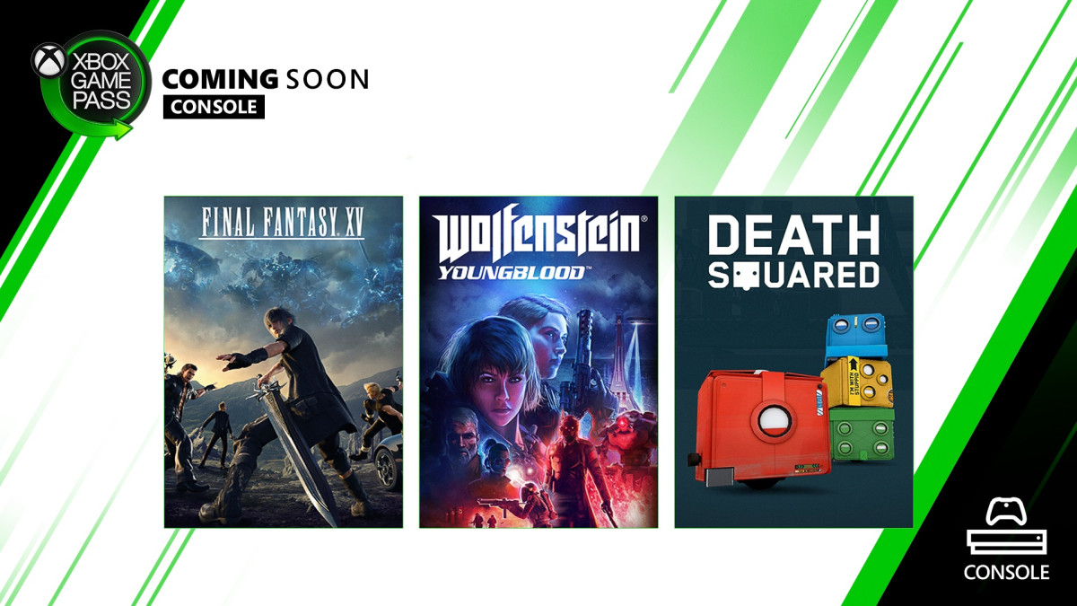 Game Xbox Pass Akan Menambahkan Final Fantasy XV, Wolfenstein: Youngblood, dan Death Squared pada bulan Februari
