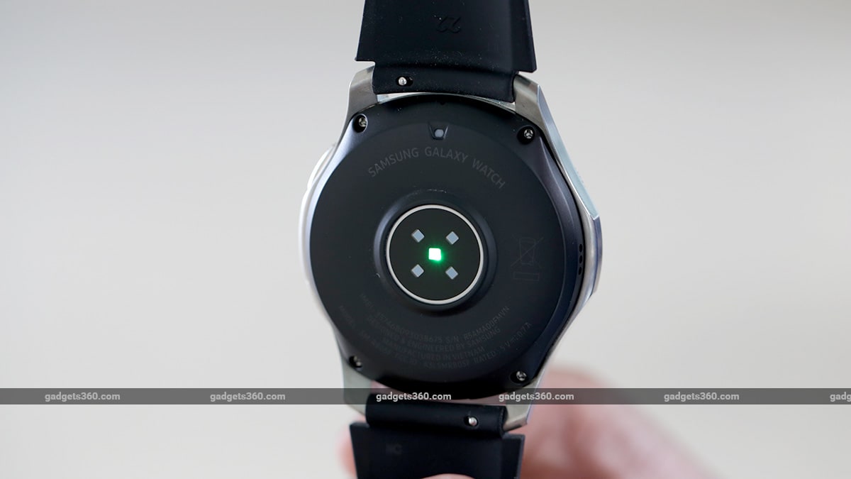 Samsung Galaxy Watch 4G pulssensor Samsung Galaxy Watch 4G Review