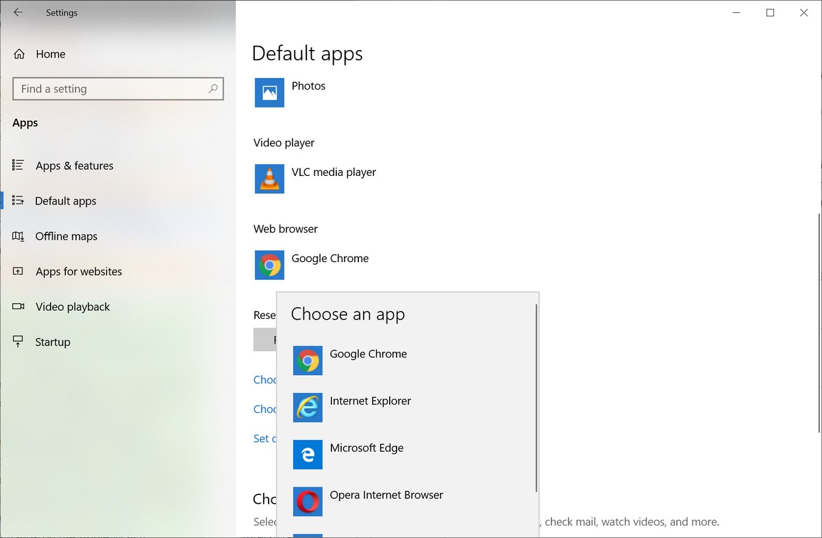 Cara Mengubah Peramban Default Aktif Windows 10 2