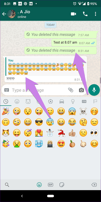 Varför jag inte kan radera Whatsapp för alla 4