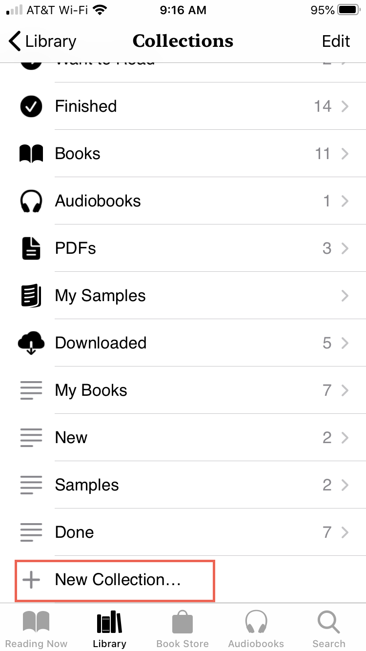 Ny iPhone-samlingsbok