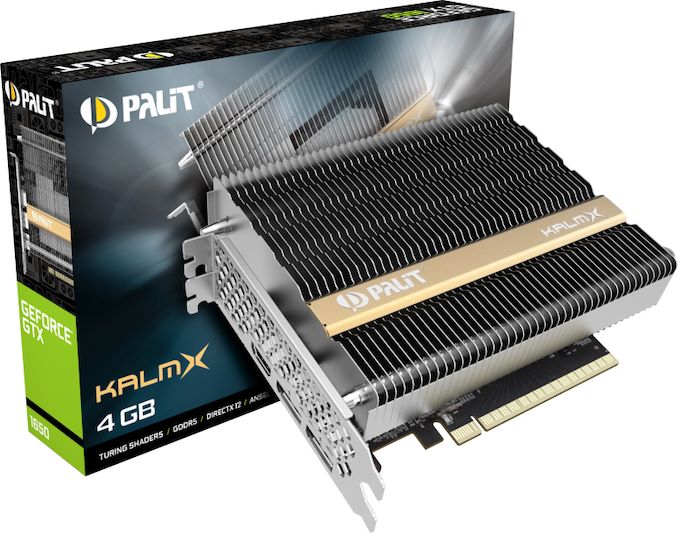 GeForce GTX 1650 yang Didinginkan Secara Pasif: KalmX oleh Palit