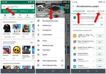 Kembalikan Aplikasi Google Play