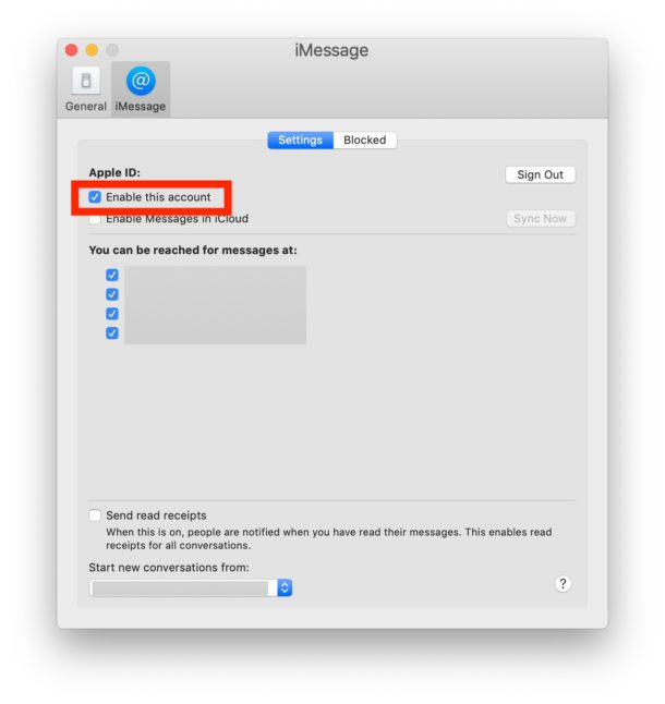Kiat: iMessage mogok di Mac Anda? 2
