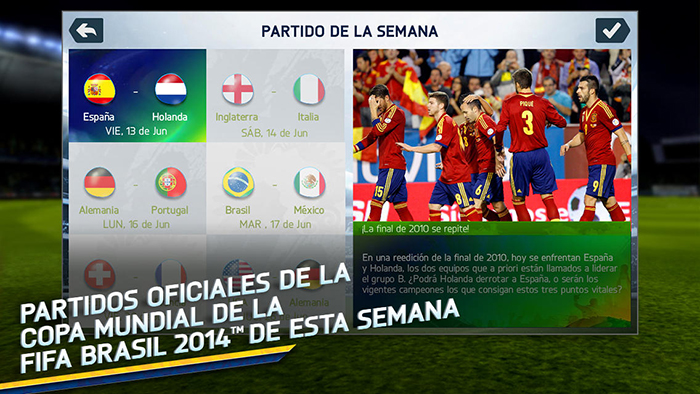 Spela Brazilian World Cup på FIFA 14 för iPhone och iPad 4