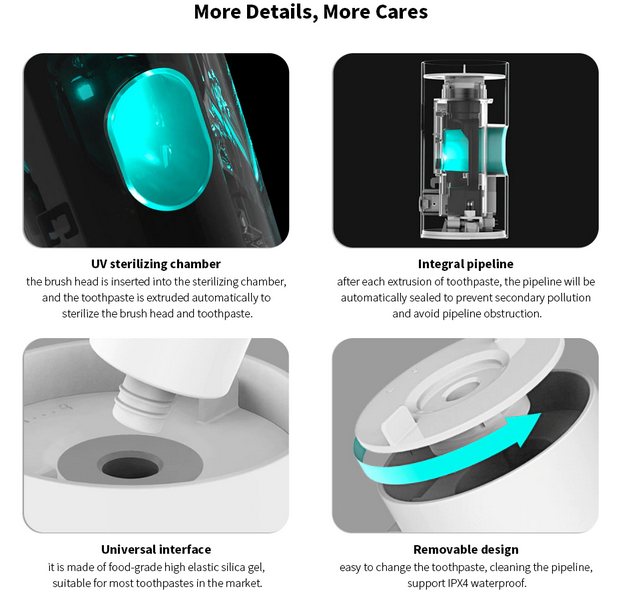Xiaomi Smartknow Automatic Sensor Toothpaste Machine släpps {Finns för $ 69.91} 4