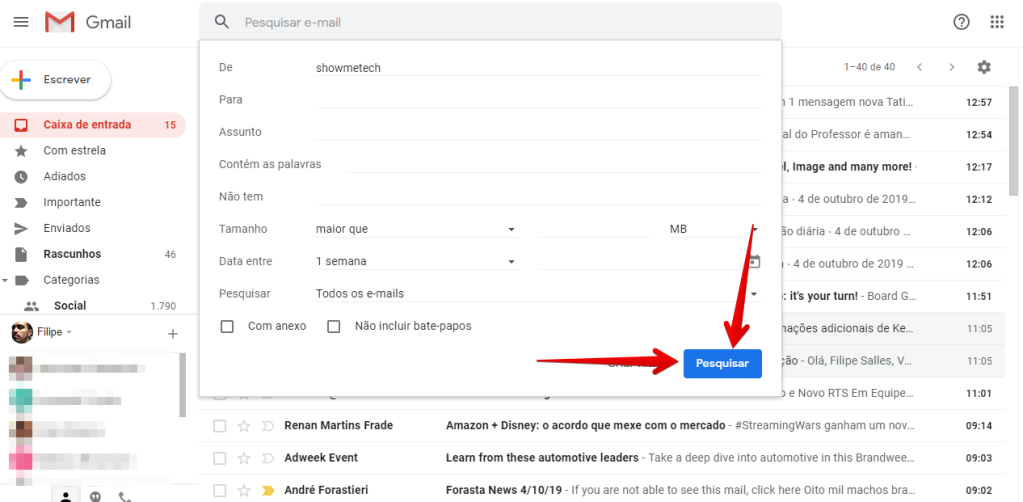 Cara membuat filter di Gmail dalam 6 langkah 1
