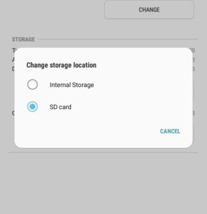 Hur man använder ett SD-kort på Android - Flytta applikation
