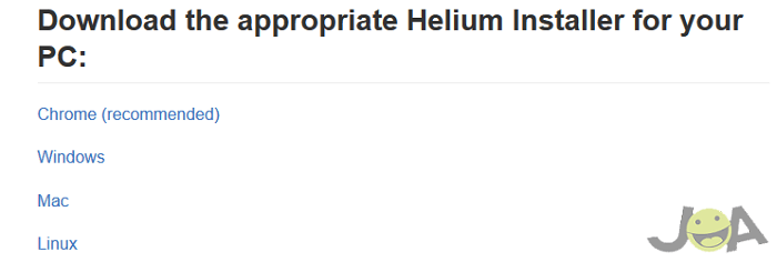 helium återvinns
