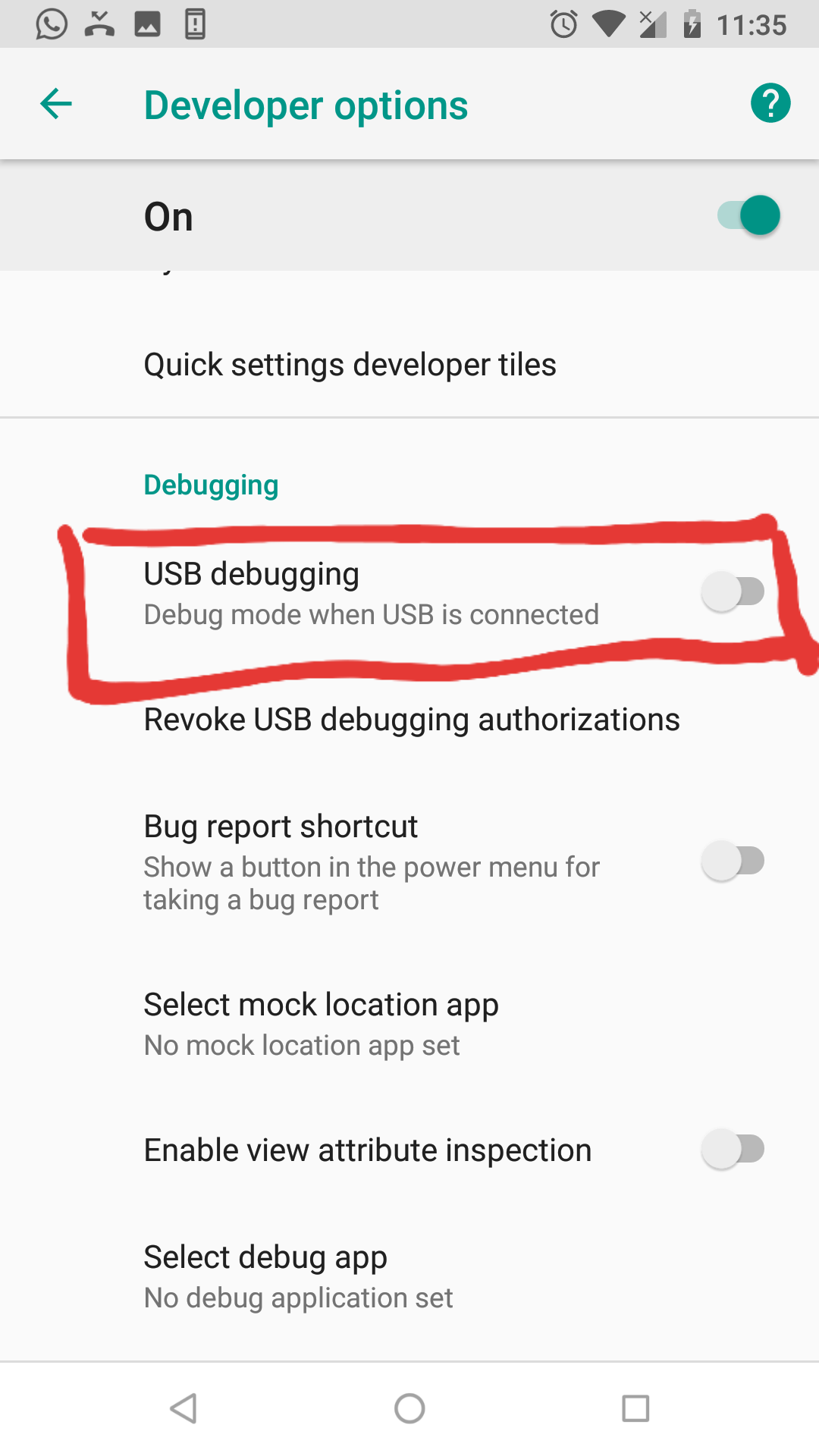 Cara Mengaktifkan Opsi Pengembang untuk Proyek Android Studio "width =" 1080 "height =" 1920 "srcset =" https://krispitech.com/wp-content/uploads/2020/02/How-to-turn-on- developer-options-for-android-studio-project-6.png 1080w, https://krispitech.com/wp-content/uploads/2020/02/How-to-turn-on-developer-options-for-android -studio-project-6-169x300.png 169w, https://krispitech.com/wp-content/uploads/2020/02/How-to-turn-on-developer-options-for-android-studio-project- 6-768x1365.png 768w, https://krispitech.com/wp-content/uploads/2020/02/How-to-turn-on-developer-options-for-android-studio-project-6-576x1024.png 576w, https://krispitech.com/wp-content/uploads/2020/02/How-to-turn-on-developer-options-for-android-studio-project-6-696x1237.png 696w, https: / /krispitech.com/wp-content/uploads/2020/02/How-to-turn-on-developer-options-for-android-studio-project-6-1068x1899.png 1068w, https://krispitech.com/ wp-content / uploads / 2020/02 / Bagaimana-untuk-mengaktifkan-pengembang-opsi-untuk-android-studio-project-6-236x420.png 236w "size =" (max-width: 1080px) 100vw, 1080px