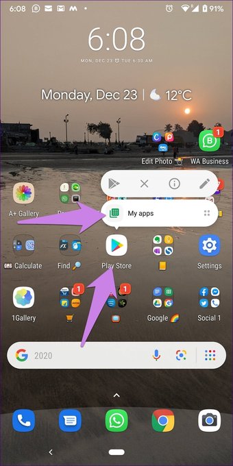 Hur man vet om en applikationsuppdatering är tillgänglig för Android Iphone 4