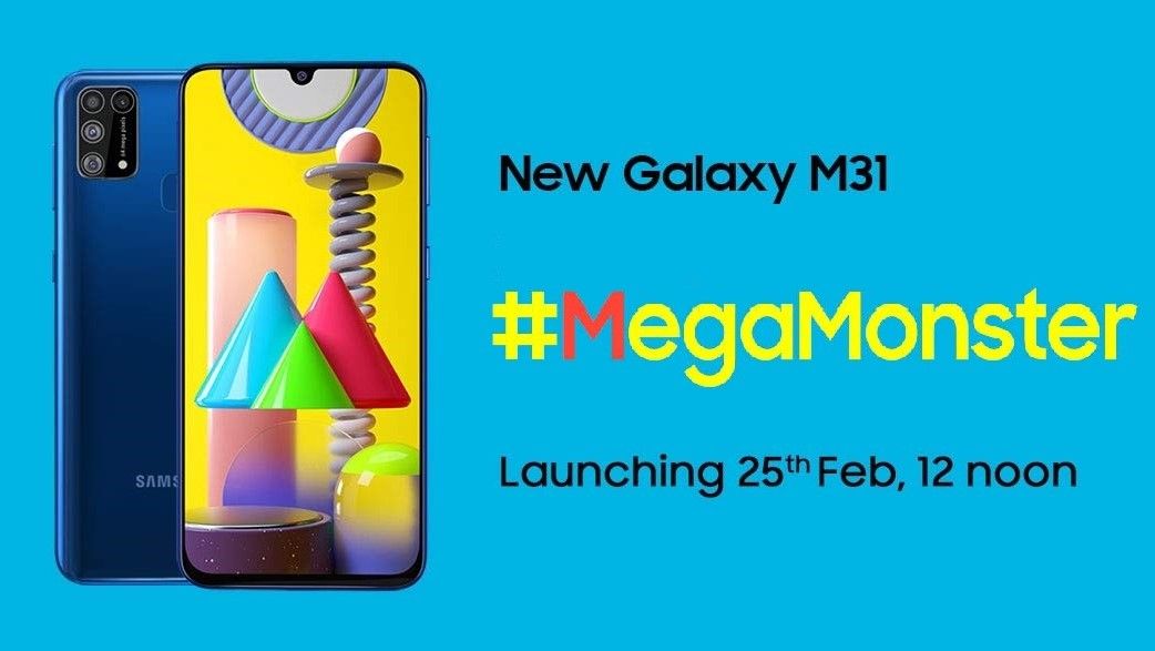 Samsung Galaxy M31 akan diluncurkan di India pada 25 Februari