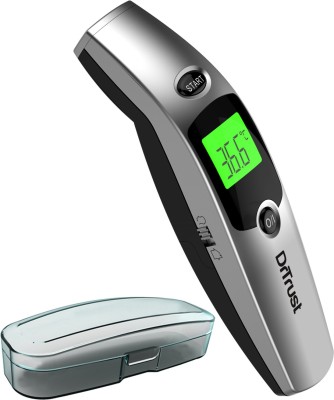 Trust (USA) Non Kontak Dahi Thermometer Inframerah Temporal Arteri Dengan Kode Warna Demam Bimbingan Thermometer (Gray)