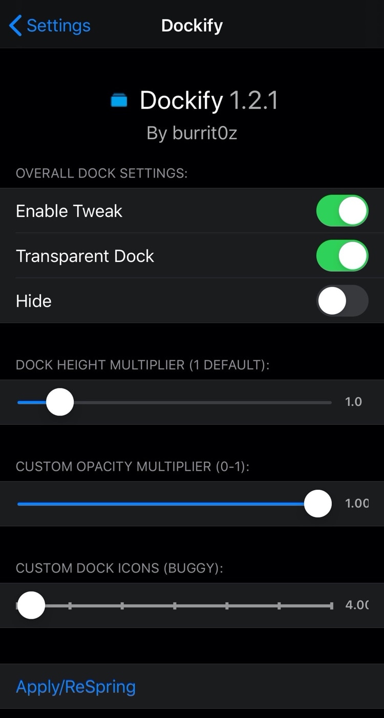 Anpassa din iPhone: s Dock med Dockify 3