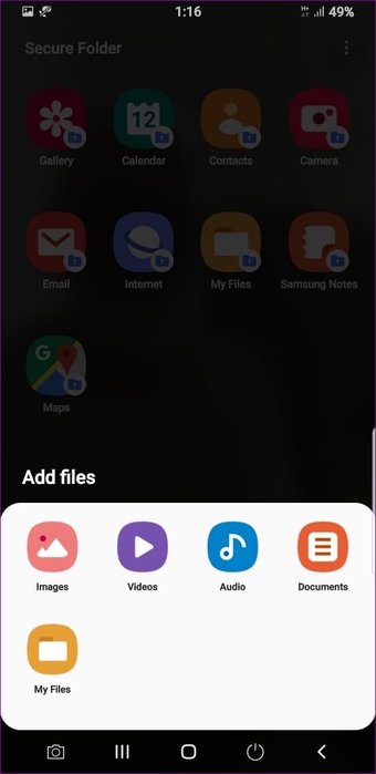 Tambahkan File Folder Aman