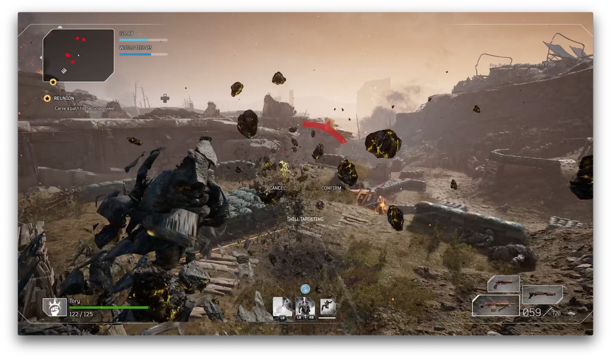 outriders game orang dapat terbang demo screenshot pc
