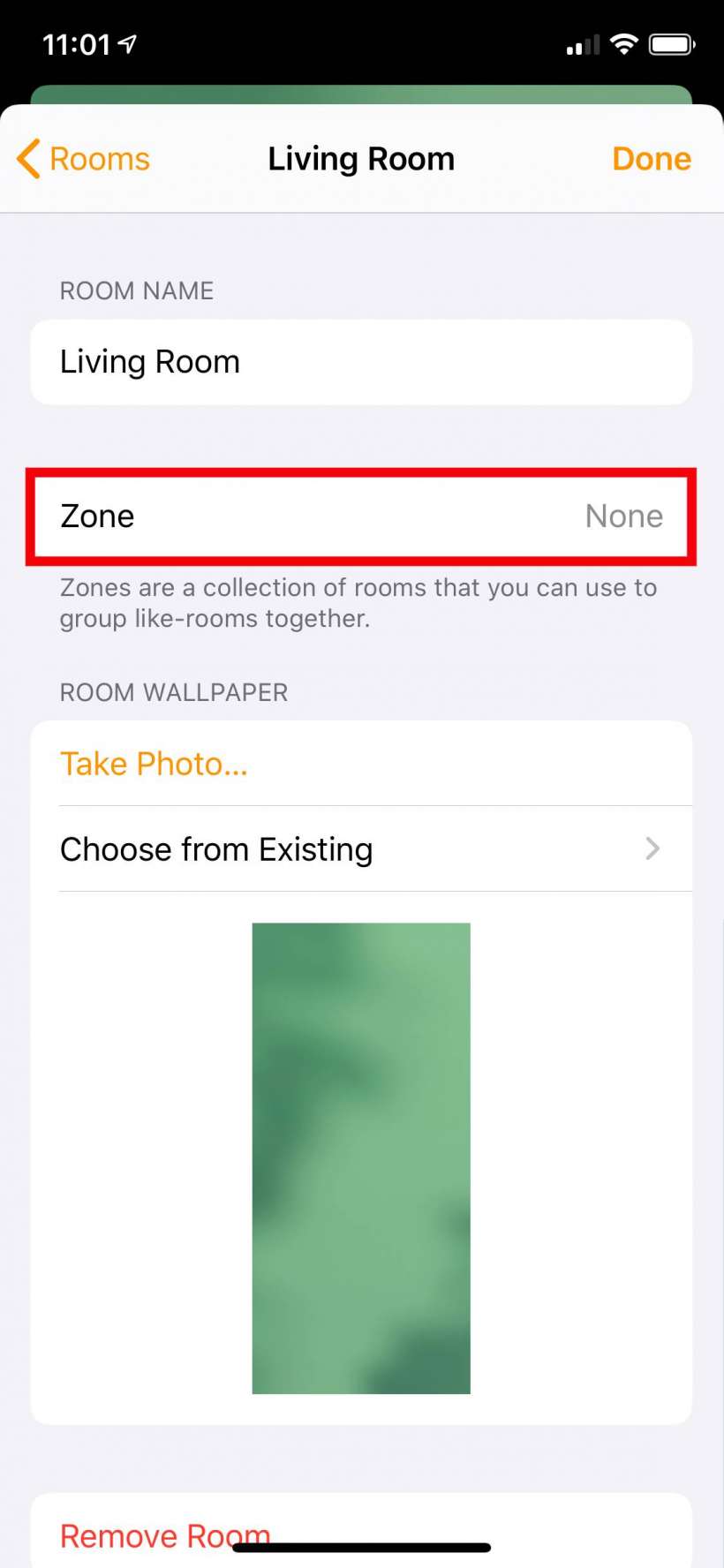 Hur man skapar rum och zoner i applikationen Hem för iPhone och iPad.