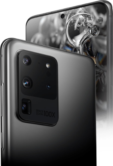 Samsung Galaxy S20 Ultra bär en fyrkamera med en 108 MP-sensor och 8K videokapacitet
