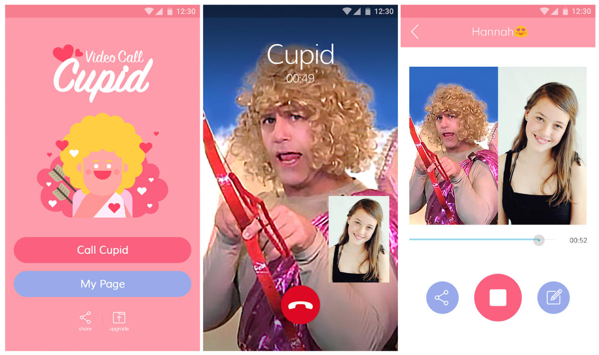 San Valentín: Con esta app puedes tener una videollamada con Cupido