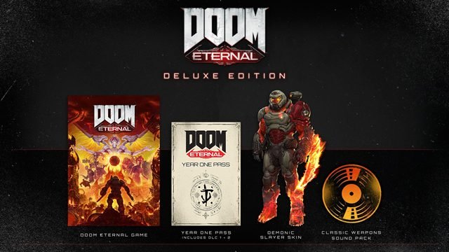 Doom Eternal edisi Deluxe harga bonus
