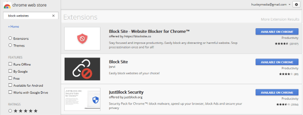 Så här blockerar du en webbplats på en Chromebook 4