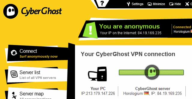 VPN Cyberghost