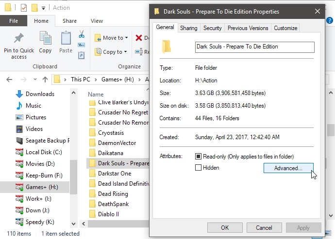 Perpanjang Hdd Dengan Properti Folder Compactgui