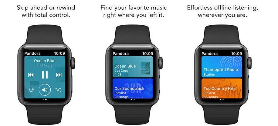Pandora Untuk Apple Watch Akan Segera Membiarkan Anda Mengalir Tanpa iPhone Anda