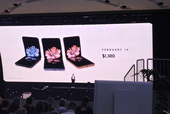 Gambar - Samsung Galaxy Z Flip: karakteristik teknis dan harga