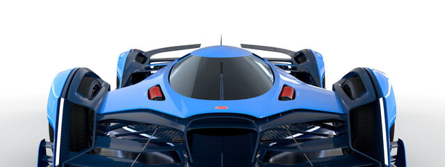 masa depan mobil menurut Bugatti menggunakan ion propulsi